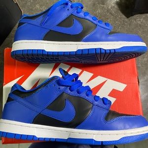 hyper cobalt dunks lows